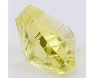 Natural Lemon Quartz Fancy Shape Loose Gemstone DG193LT, 12X12x8 mm