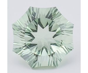 Natural Prasiolite (Green Amethyst) Fancy Shape Loose Gemstone DG196GA, 15X15x9.8 mm