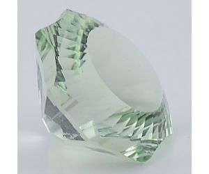 Natural Prasiolite (Green Amethyst) Fancy Shape Loose Gemstone DG196GA, 15X15x9.8 mm