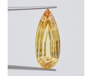 Natural Citrine Fancy Shape Loose Gemstone DG216CT, 10X24x6.3 mm