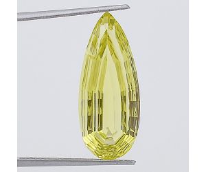 Natural Lemon Quartz Fancy Shape Loose Gemstone DG216LT, 10X24x6.3 mm