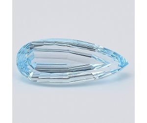 Natural Sky Blue Topaz Fancy Shape Loose Gemstone DG216SY, 10X24x6.3 mm