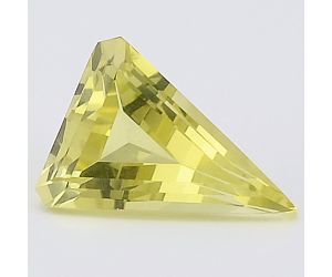 Natural Lemon Quartz Trillion Shape Loose Gemstone DG226LT, 11.5X16x7.5 mm