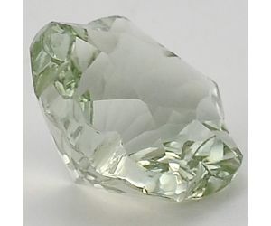 Natural Prasiolite (Green Amethyst) Flower Shape Loose Gemstone DG233GA, 11x11x7.3 mm