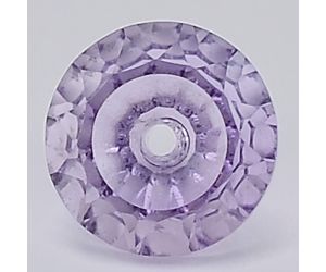 Natural Amethyst Round Shape Loose Gemstone DG236AM, 8X8x5 mm