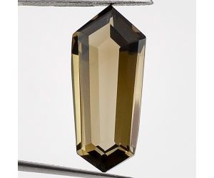 Natural Smoky Quartz Fancy Shape Loose Gemstone DG242ST, 9X11X25x7.2 mm