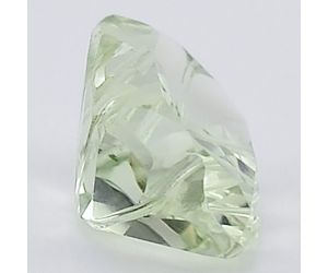 Natural Prasiolite (Green Amethyst) Cushion Shape Loose Gemstone DG248GA, 10X12x6.5 mm
