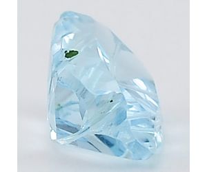Natural Sky Blue Topaz Cushion Shape Loose Gemstone DG248SY, 10X12x6.5 mm