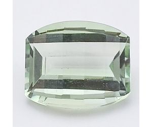 Natural Prasiolite (Green Amethyst) Fancy Shape Loose Gemstone DG252GA, 9X11x5.6 mm
