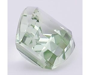 Natural Prasiolite (Green Amethyst) Fancy Shape Loose Gemstone DG252GA, 9X11x5.6 mm