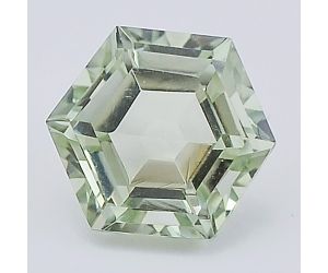 Natural Prasiolite (Green Amethyst) Fancy Shape Loose Gemstone DG264GA, 10X10x7 mm