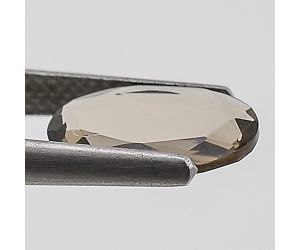 Natural Smoky Quartz Oval Shape Loose Gemstone DG265ST, 8x12x2.5 mm
