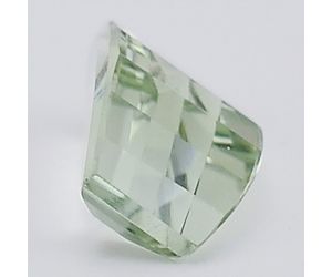 Natural Prasiolite (Green Amethyst) Barrel Shape Loose Gemstone DG278GA, 7X13x4.5 mm