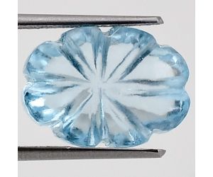 Natural Sky Blue Topaz Fancy Shape Loose Gemstone DG288SY, 11X16x8.5 mm