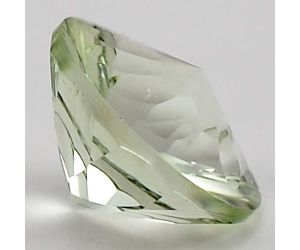 Natural Prasiolite (Green Amethyst) Round Shape Loose Gemstone DG291GA, 12X12x8.5 mm