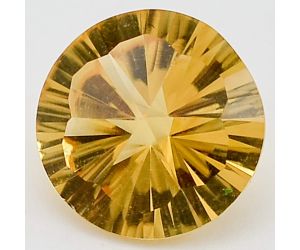 Natural Citrine Round Shape Loose Gemstone DG292CT, 10X10x6.5 mm