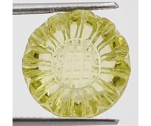 Natural Lemon Quartz Fancy Shape Loose Gemstone DG294LT, 14X14x8.5 mm