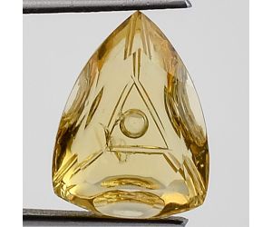 Natural Citrine Fancy Shape Loose Gemstone DG329CT, 12X15x6.8 mm