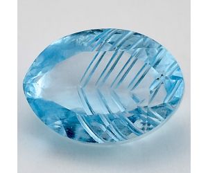 Natural Sky Blue Topaz Fancy Shape Loose Gemstone DG331SY, 10X14x7.5 mm