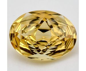 Natural Citrine Fancy Shape Loose Gemstone DG336CT, 12x16x8 mm