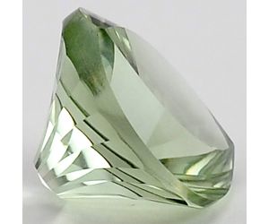 Natural Prasiolite (Green Amethyst) Fancy Shape Loose Gemstone DG338GA, 15X15x9.5 mm