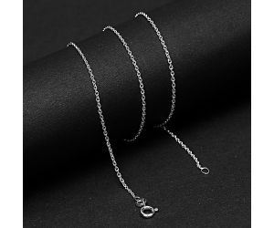 18 inch Link Chain 925 Sterling Silver Jewelry DGC1035