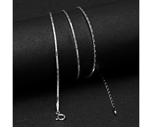 18 inch Snake Chain 925 Sterling Silver Jewelry DGC1036