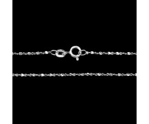 18 inch Link Chain 925 Sterling Silver Jewelry DGC1037