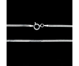 18 inch Snake Chain 925 Sterling Silver Jewelry DGC1041
