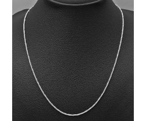 18 inch Rope Chain 925 Sterling Silver Jewelry DGC1043