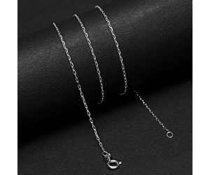 18 inch Link Chain 925 Sterling Silver Jewelry DGC1045