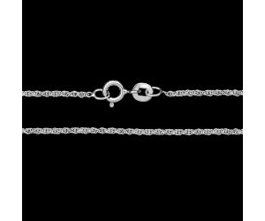 18 inch Rope Chain 925 Sterling Silver Jewelry DGC1046
