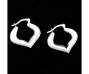 Italian Design Thick Hoop Earrings DGE1041
