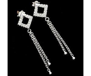 Dangling Chains Stud Earrings DGE1046