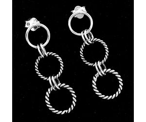 Twisted Dangler Earrings DGE1050