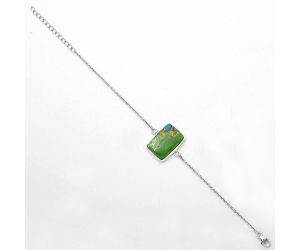 Copper Green Turquoise - Arizona Bracelet SDB3213 B-1023, 14x21 mm
