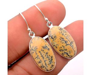 Natural Amethyst Sage Agate - Nevada Earrings SDE33400 E-1001, 12x21 mm