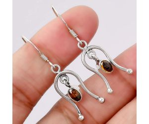 Natural Multi Tourmaline Earrings SDE42225 E-1041, 4x6 mm