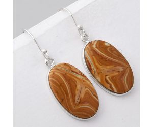 Natural Wave Dolomite Earrings SDE43018 E-1001, 14x22 mm