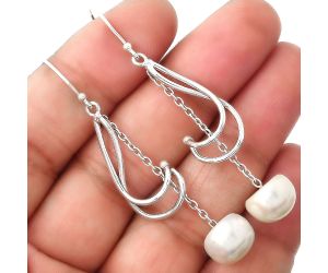 Natural Fresh Water Pearl Earrings SDE46966 E-1051, 11x11 mm