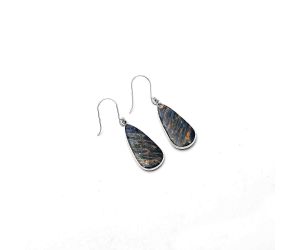 Natural Sodalite Earrings SDE64666 E-1001, 12x27 mm