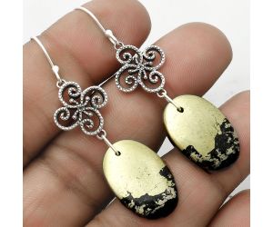 Artisan - Apache Gold Healer's Gold Earrings SDE65094 E-1235, 14x22 mm