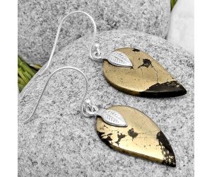 Apache Gold Healer's Gold - Arizona Earrings SDE67226 E-1137, 14x26 mm