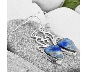 Natural Lapis Lazuli - Afghanistan Earrings SDE70899 E-1212, 12x15 mm