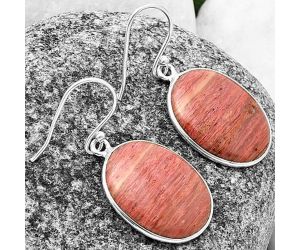 Pink Tulip Quartz Earrings SDE75596 E-1001, 16x20 mm