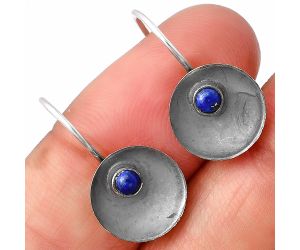 Lapis Lazuli Earrings SDE77245 E-1241, 3x3 mm
