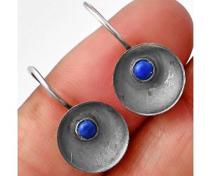 Lapis Lazuli Earrings SDE77247 E-1241, 3x3 mm