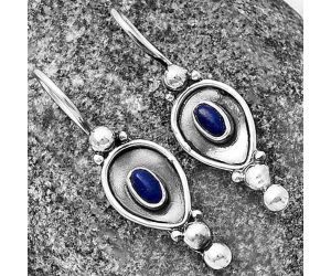 Lapis Lazuli Earrings SDE77260 E-1242, 3x5 mm