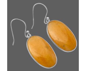 Honey Aragonite Earrings SDE78551 E-1001, 14x25 mm