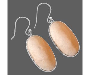 Honey Aragonite Earrings SDE78556 E-1001, 14x26 mm